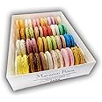 Assorted Macaron Cookies Gift Box - 24 Count