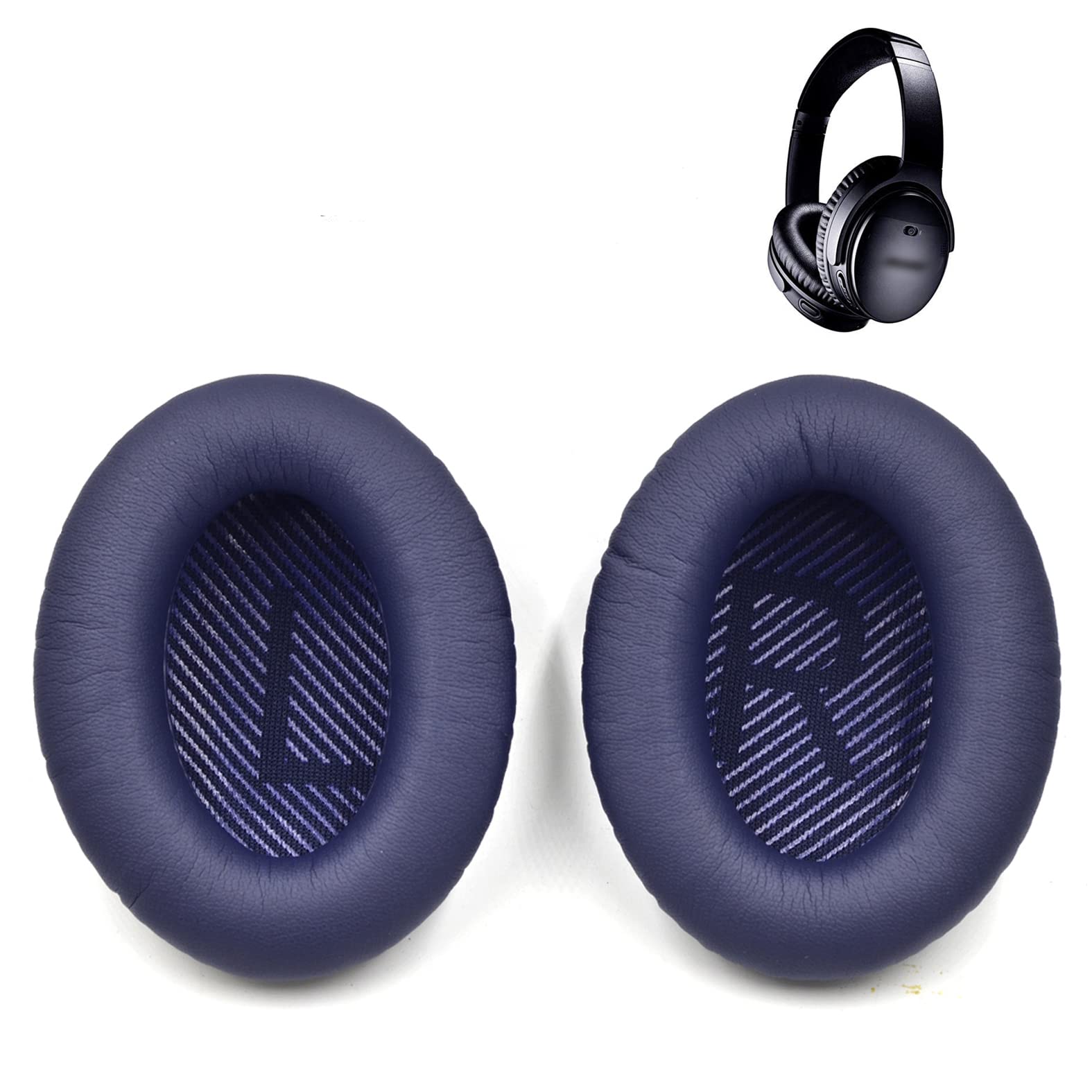 Cushions Replacement Earpads for Bose QuietComfort QC35 QC35II Earpad Headphones (blue)