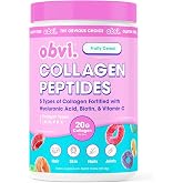 Obvi Collagen Peptides, Multi-Collagen Peptide Blend, Fruity Cereal | Multi-Collagen Peptide Blend with Five Types of Collagen Supports Hair, Skin, Nails and Joints, Easy-Mix Drink