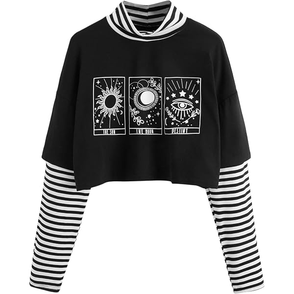 SweatyRocks Women's Floral Lace Long Sleeve Top - Round Neck Casual Pullover Blouse