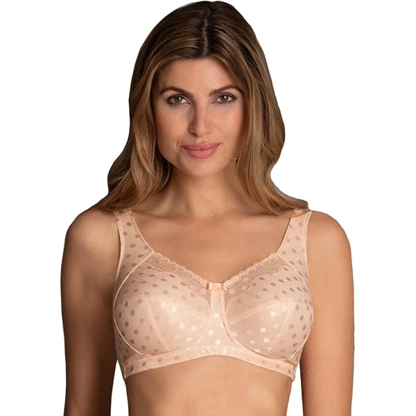 Anita Airita Light Powder Beige Non-Wired Bra - 46D Wirefree Comfort Bra - View #6