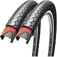 700x32c/700x35c/700x38c/700x40c/700x42c Bike Tires Pair Road Bike Tires 60 TPI Foldable Kevlar high Grade Made Bicycle Tires for City Bikes Pack of 2