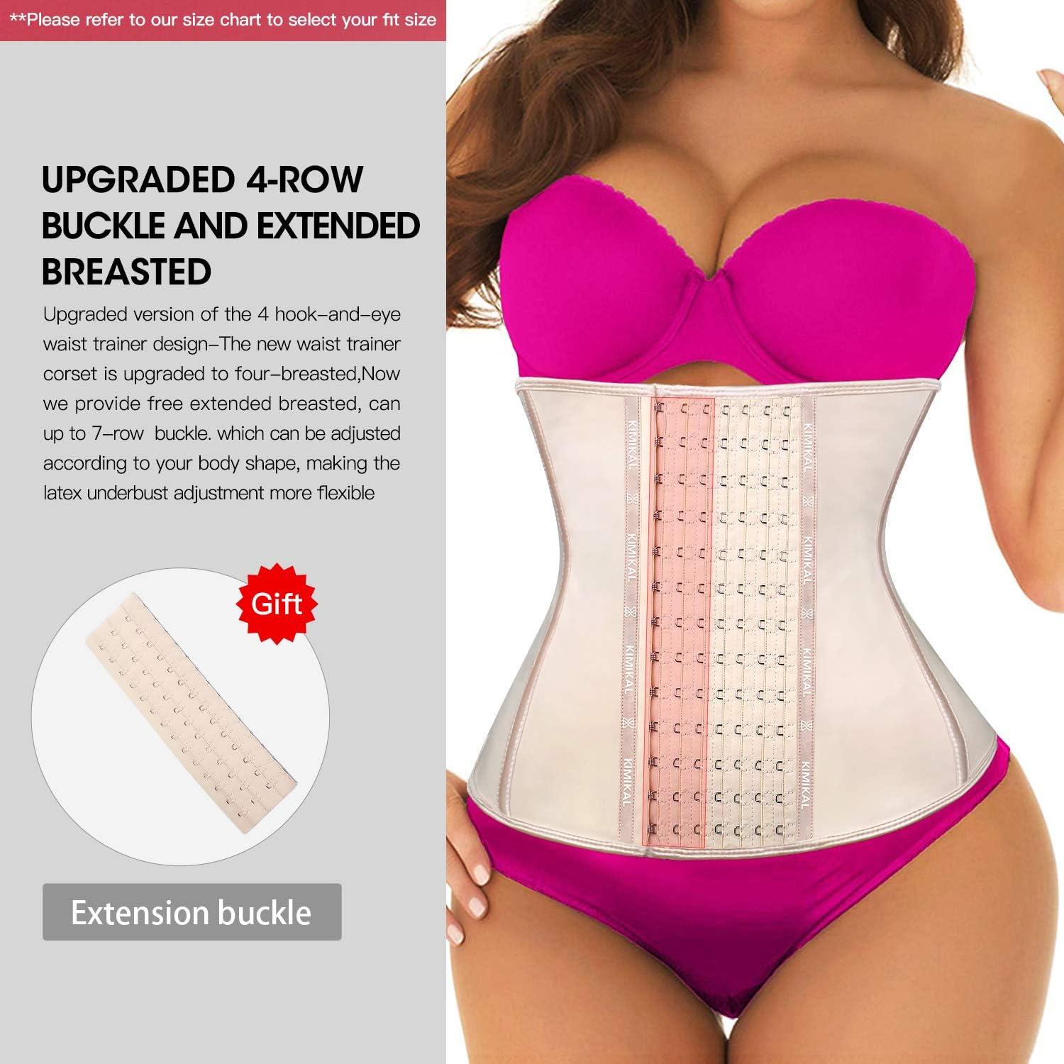 waist trainer extension hooks