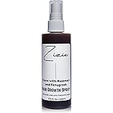 Zizie Clove Hair Growth Spray Balanced Enhancer For Thickening Damaged, Falling, Thin Hair with Rosemary & Fenugreek, Aloe Vera, Oregano, Hibiscus. For Dry, Weak Hair, for men, women