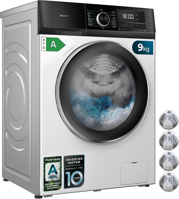 Waschmaschine 9 kg Bolero DressCode 9500 Inverter A HairCatchKit