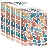 720 Pcs Boho Terrazzo Stickers | Irregular Polka Dot Peel-and-Stick Vinyl Decals for Walls &amp; Other Smooth Surfaces
