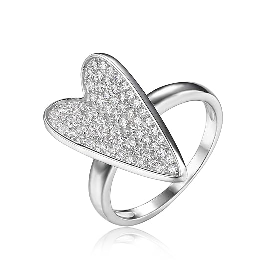 Jewelrypalace Zirkonia Engagement ring Paar Ringe Verlobungsring 925 Sterling Silber