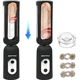 Medical-Grade Vacuum Erection Device for Erectile Electric Penis Enlarge Vacuum Pump with 4 Suction Male Genitalia Enlargement Rechargeable Automatic High-Vacuum Penis Enlargement Extend Pump