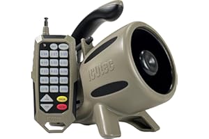 Icotec 350+ Electronic Predator Call - Includes Programmable SD Card - Coyote Hunting, Fox Hunting, Raccoon Hunting and More (ICO10351)