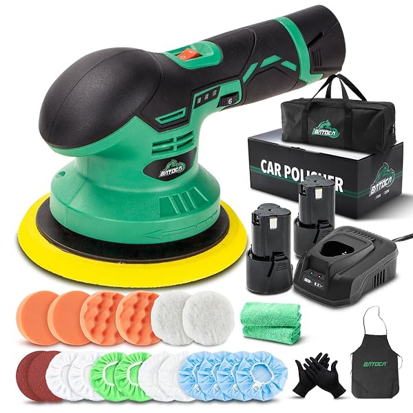 BATOCA S3 CORDLESS CAR BUFFER POLISHER – 2PCS...