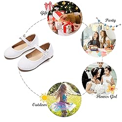 Felix & Flora Toddler Flower Girl Mary Jane Shoes
