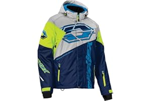Castle X Men's Code Jacket in Navy/Process Blue/Hi-Vis, Size X-Large