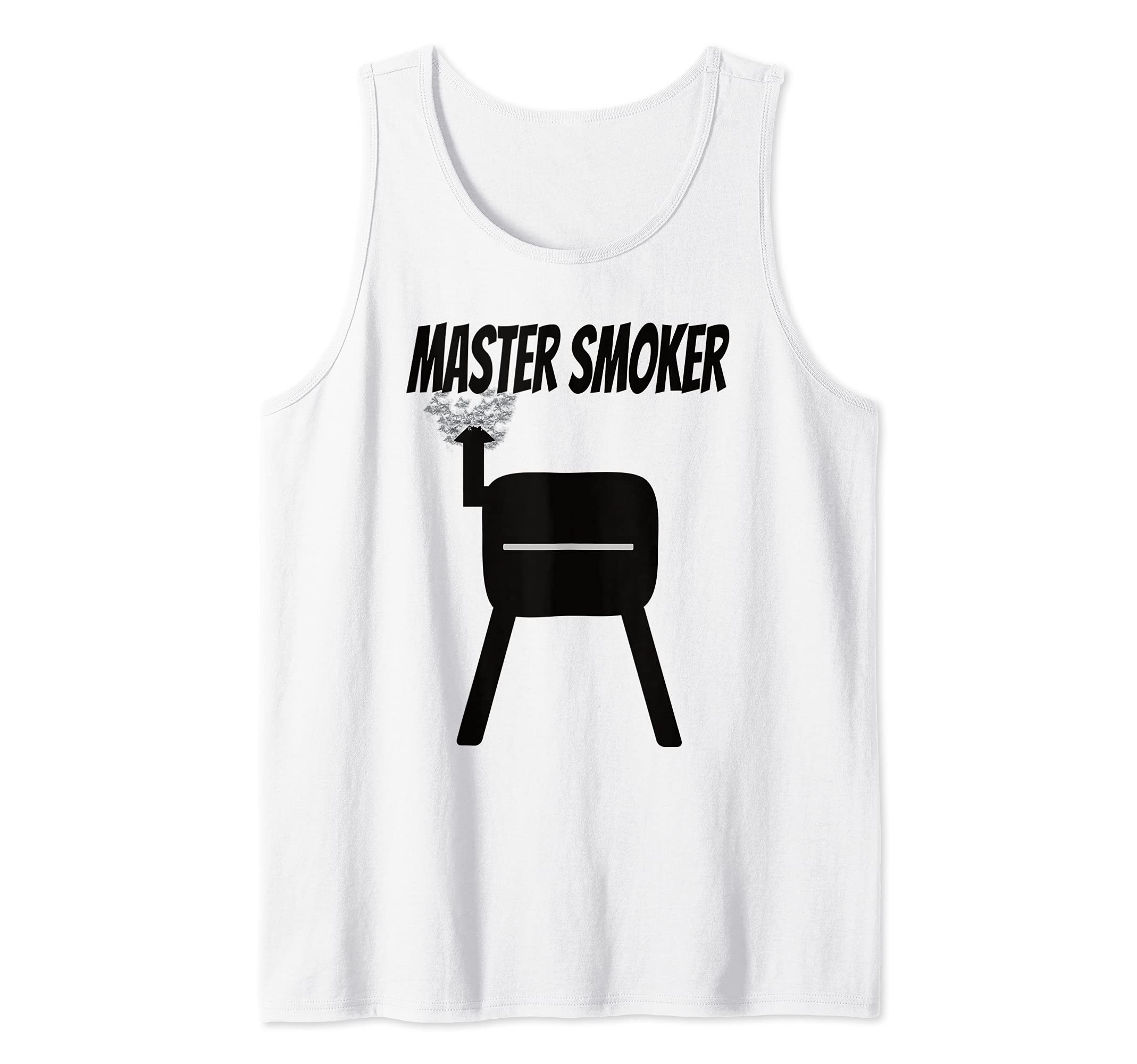 Master Smoker Griller Funny BBQ Smoking Meat Grilling Tank Top