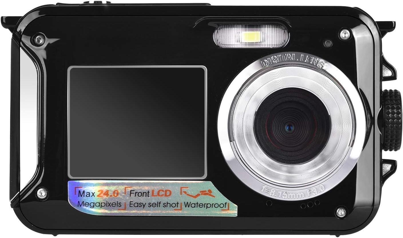 1080P Underwater Digital Camera, 3 Meter Waterproof Action