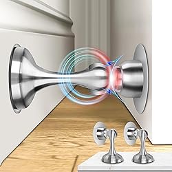 Profasion Magnetic Door Stoppers 2 Pack, Stainless
