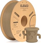 ELEGOO PLA Plus Wood Colour Filament 1.75mm 1kg for 3D Printers