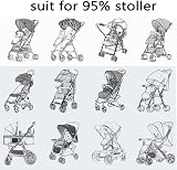 Vobulafy Pram Net Universal Mosquito Bug Insect Cover 47x40 inches view 8