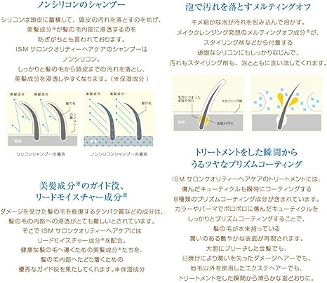 Amazon Co Jp Ism サロンクオリティーヘアケア シャンプー トリートメント セット パッショネイトピンク ビューティー