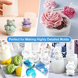 MITINU Silicone Mold Making Kit, 70.5oz 15A Elastic
