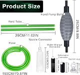 boxtech Fish Tank Water Changer 3 in 1 Siphon Gravel Cleaner Pump Kit view 9