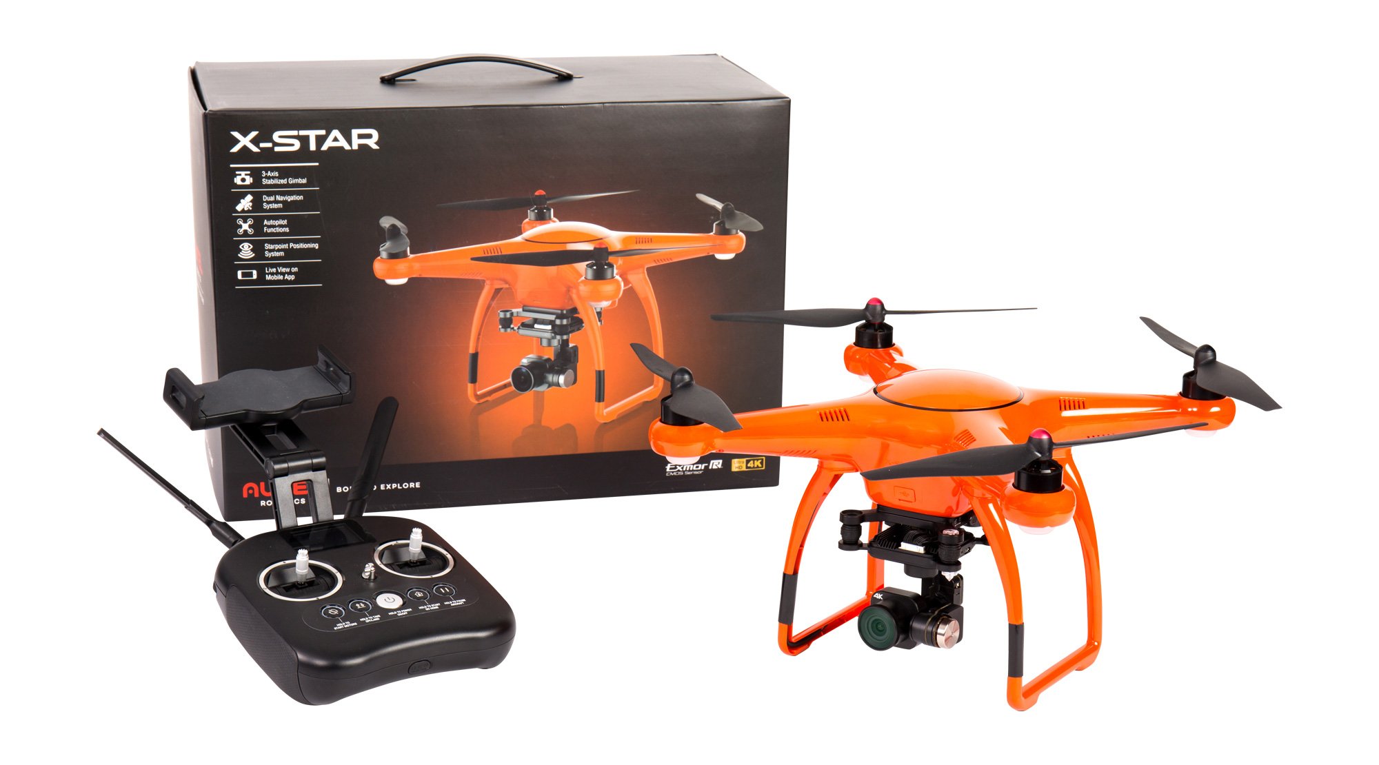 Autel Robotics XStar Drone with 4K Camera & WiFi HD Live View (Orange) Buy Online in UAE