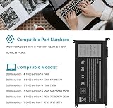 zqsg WDX0R 42WH Laptop Battery for Dell Inspiron 13 15 5000 7000 Series Latitude view 3