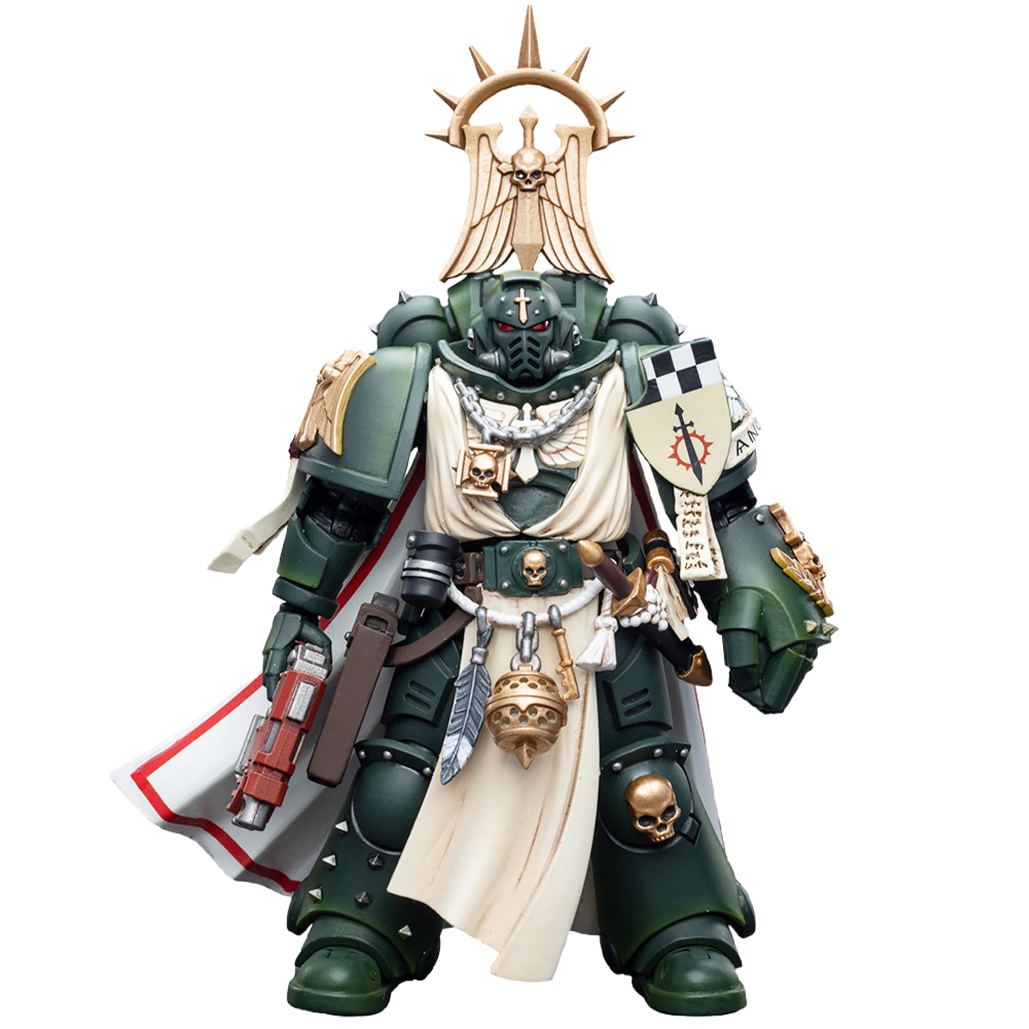 TOYVERSE JOYTOY 1/18 Warhammer 40,000 Action Figure, Dark Angels Master with Power Fist, Movable Joints Character Model, Ages 15+ — image 1