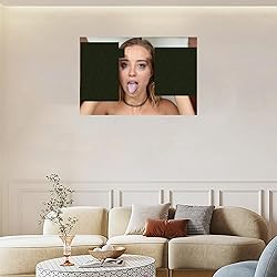 Sexy Model Haley Reed Body Portrait Poster 4 Canvas