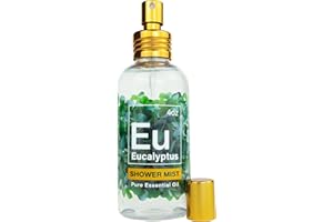 PERIODICA Eucalyptus Shower Spray - Spa-Grade Aromatherapy Shower Mist, 100% Pure Eucalyptus Spray - Essential Oil Steamer, Made in USA (4 oz)