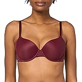 Warner's Womens No Side Effects Seamless Underarm-Smoothing Comfort Underwire Lightly Lined T-Shirt Bra Ra3061a