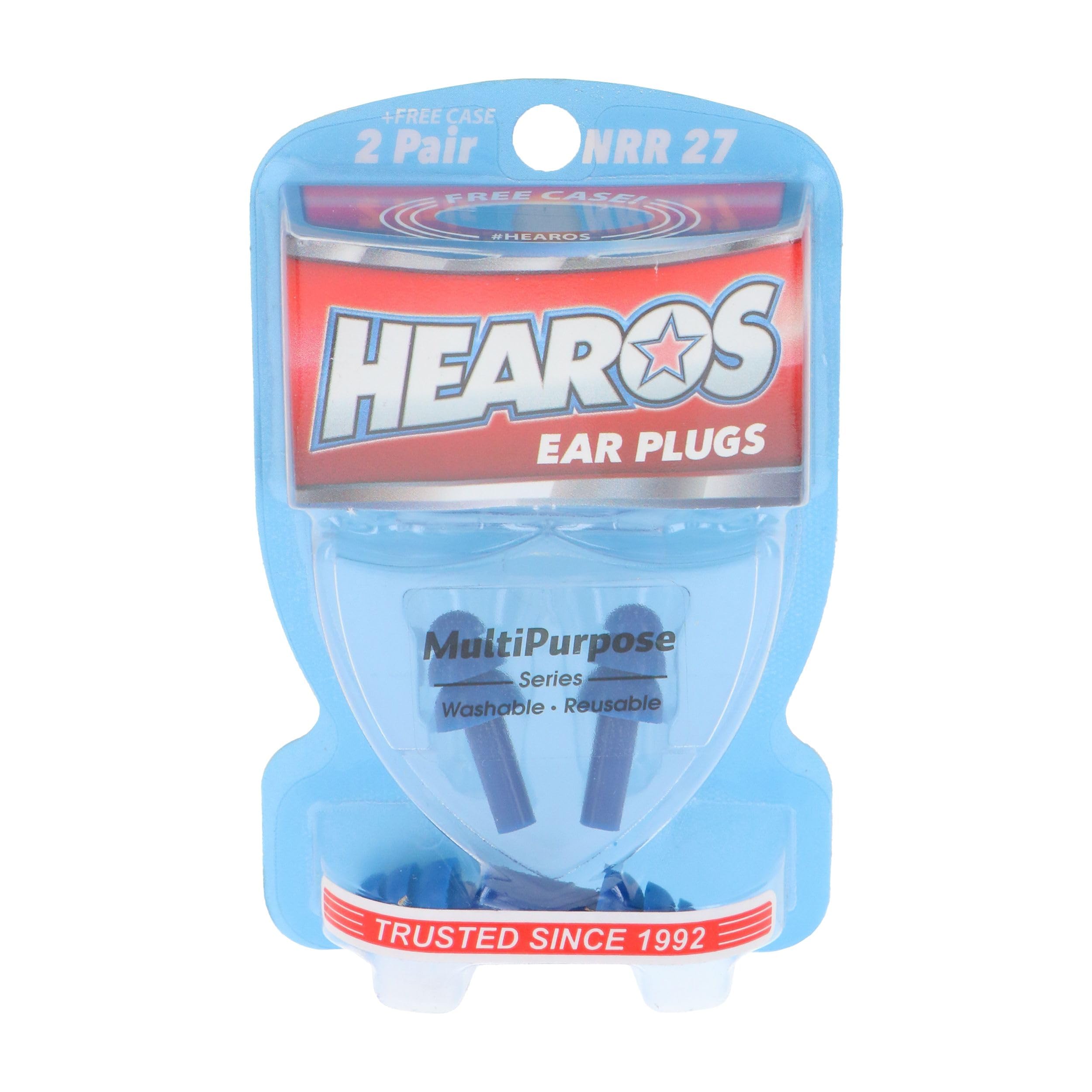 Hearos Multi-Purpose Series Ear Plugs, 4 Count