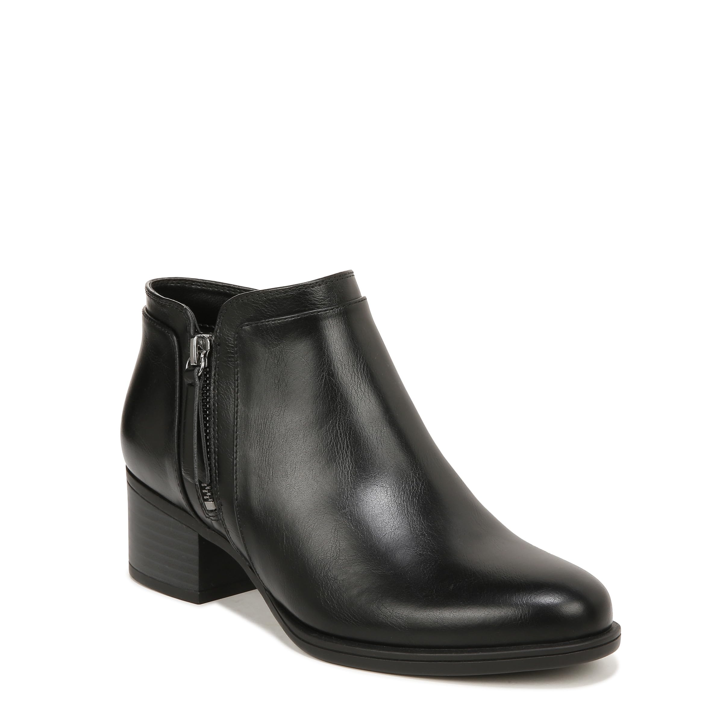Naturalizer Womens Karol Casual Ankle Bootie Black 8 W