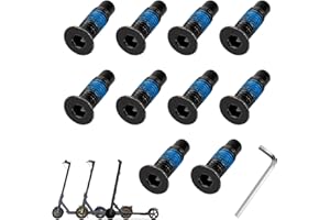 ulip Scooter Forehead Head Screw Accessories Fixed Screw Kit 10 PCS Compatible for xiaomi M365 1s pro mi3 Ninebot Max G30/ES series F series scooter