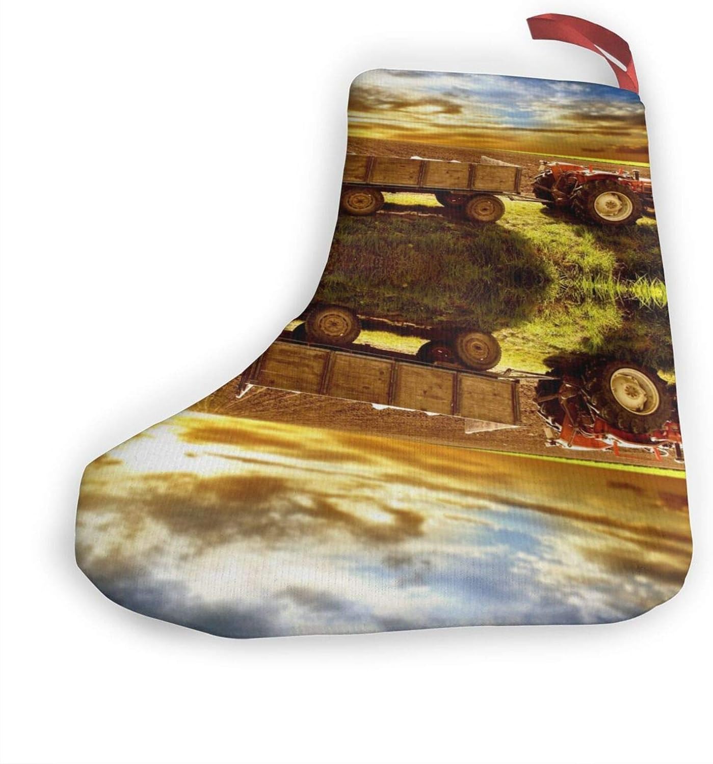 JONINOT Sunset - Medias navideñas de 10 pulgadas para chimenea