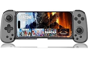 arVin Mobile Gaming Controller for iPhone, Android with Phone CASE Support, Wireless Gamepad for iPhone/iPad/Samsung/Tablet/S