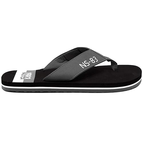 Nautica Men's Flip Flops Light Comfort Beach Sandal, Flat Thong