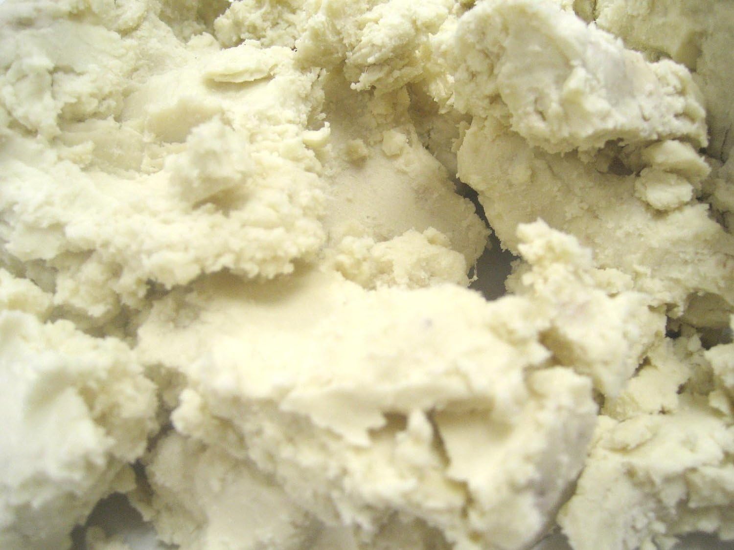 Miibox 100% Raw Unrefined Organic Shea Butter-African Grade A Ivory 1 Pound (16oz)