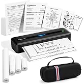 Phomemo M832 Portable Thermal Printers Wireless for Travel with Case | Inkless Bluetooth Printer Support 8.5'' x 11'' US Lett