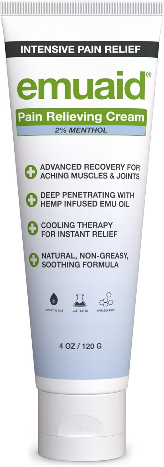 EMUAID® Pain Relieving Cream 4oz Relief for aching