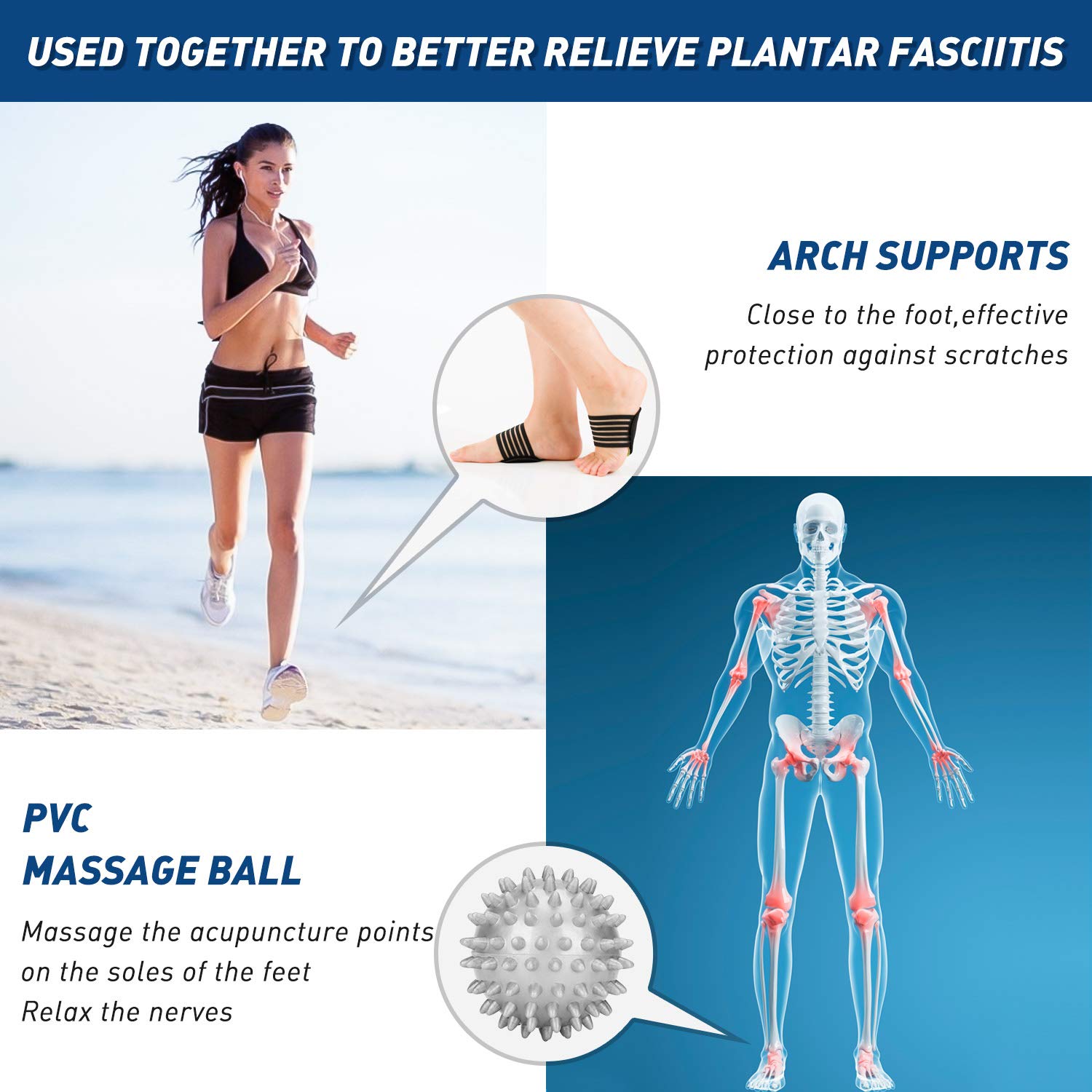 2020 New Upgraded Purple Night Splint for Plantar Fascitis, AiBast Adjustable Ankle Brace Foot Drop Orthotic Brace for Plantar Fasciitis, Arch Foot Pain, Achilles Tendonitis Support for Women, Men: Industrial & Scientific