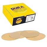 Dura-Gold Premium 120 Grit 6" Gold Sandpaper