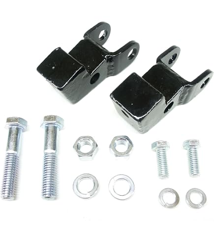 Amazon.com: TeraFlex 1544790 TJ Rear Lower Shock Extension Kit