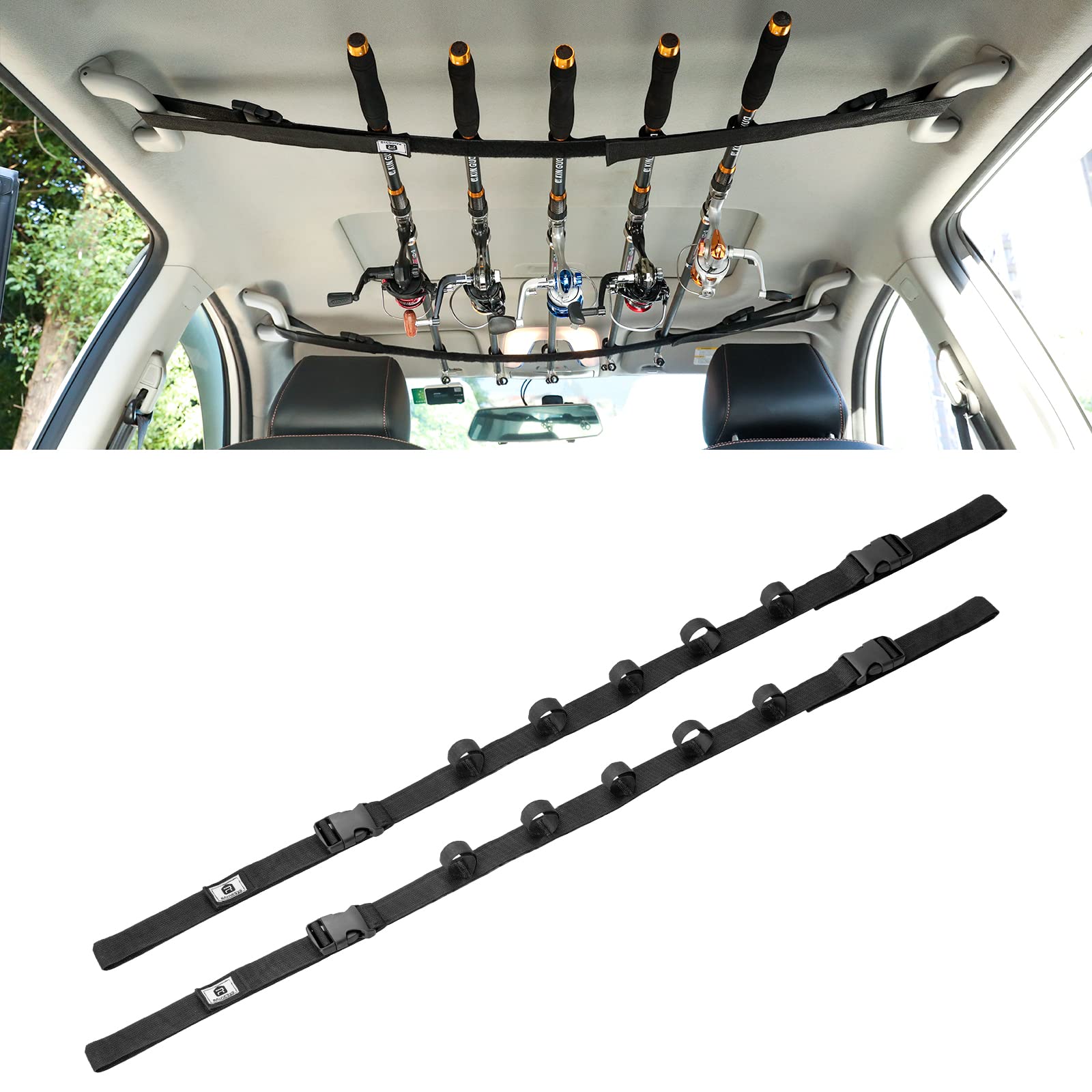 could a fishing pole fit a trucl V4 Truck Bed Rod Holder Any solutions for carrying rods