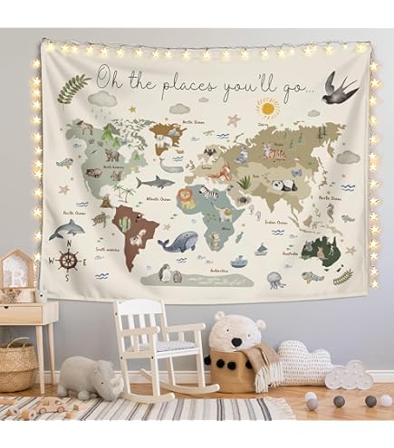 Amazon.com: Birdy Boutique Arizona Map Tapestry – 60