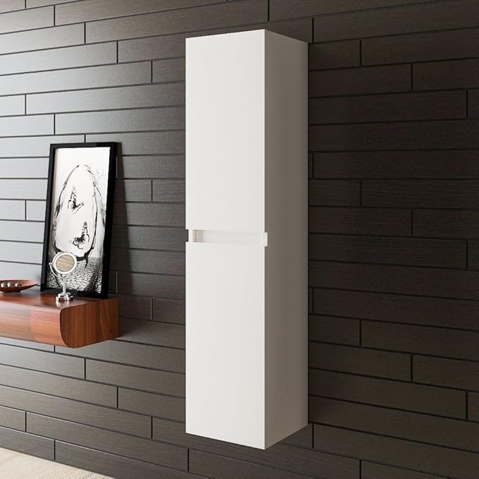 bad1a Wandschrank/Badmöbel / Hochschrank/Modell Lugano H-150 / Farbe