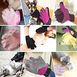 BYETOO Pet Grooming Glove Deshedding Massage Mitt for Dogs Cats 2 Pack view 7