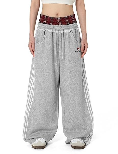 AELFRIC EDEN BAGGY WIDE LEG SWEATPANTS FOR WOMEN...