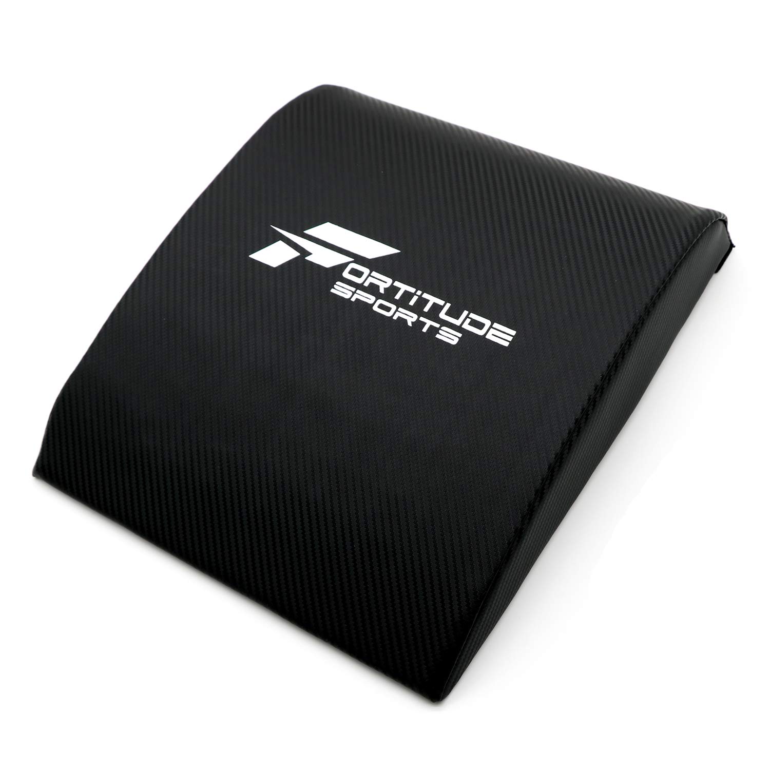 Fortitude Sports Ab Mat | Abdominal Crunch and Sit Up Mat | Abmat Sit Up Cushion For Abdominals Exercises | Ab Trainer Crunch Pad For Core Training, Ab Workouts Black