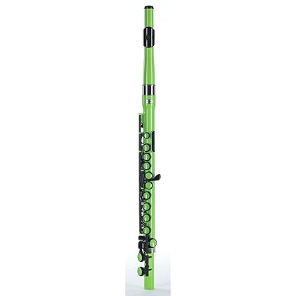 Nuvo Flute Laser Verde Flauto Traverso Amazonit