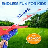 Winstico 4 Pack LED Foam Airplane Launcher Toy for Kids 4-12 view 3
